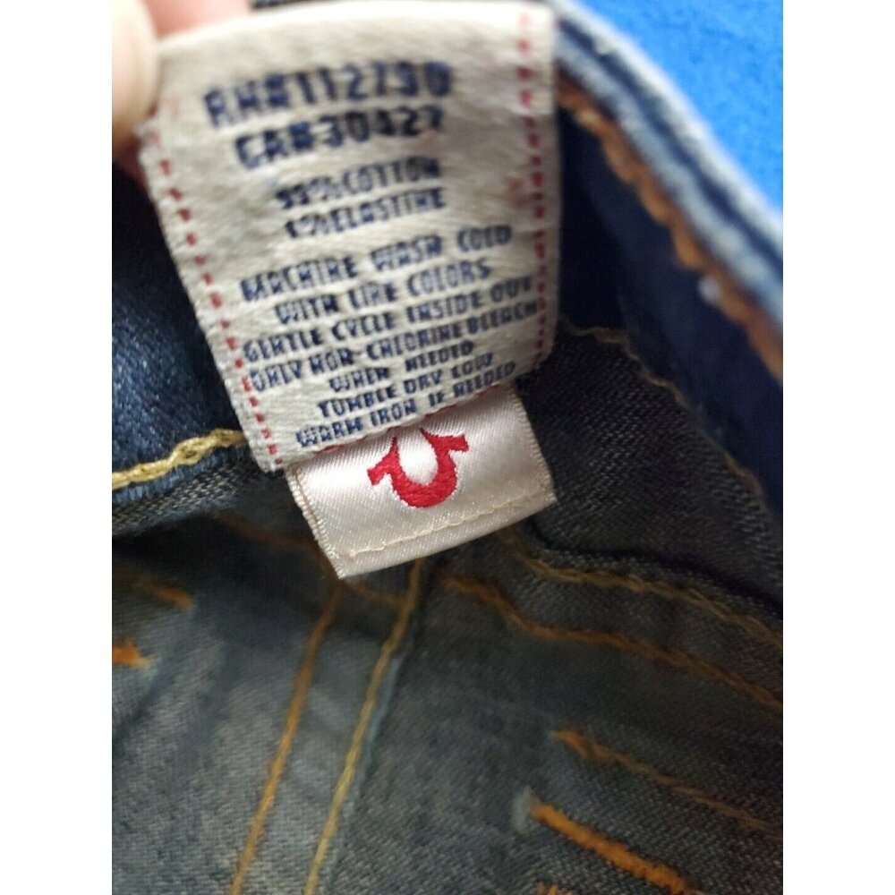 Vintage True Religion World Tour Billy Denim Jeans Pants Women’s Size 32 USA - Picture 5 of 16